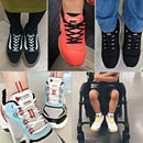 100cm Elastic No Tie Shoelaces Metal Lock Shoe Laces For Kids Adult Sneakers Quick Shoelaces Semicircle Shoestrings