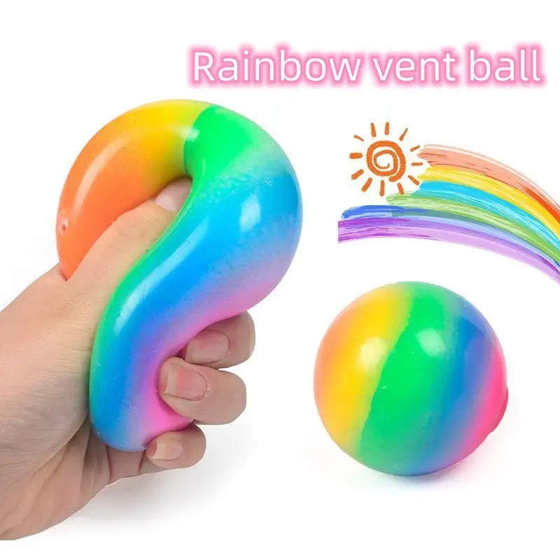 Rainbow Color Changing Stress Relieving Balls of Awesome