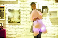 Wholesale manufacturers to map proofing production plush toy dog creative light colorful children’s Day gifts - Pink