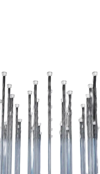 Multiple clear water outlets.