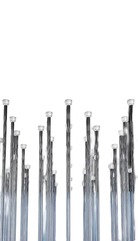 Multiple clear water outlets.