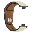 Leather watch band.
