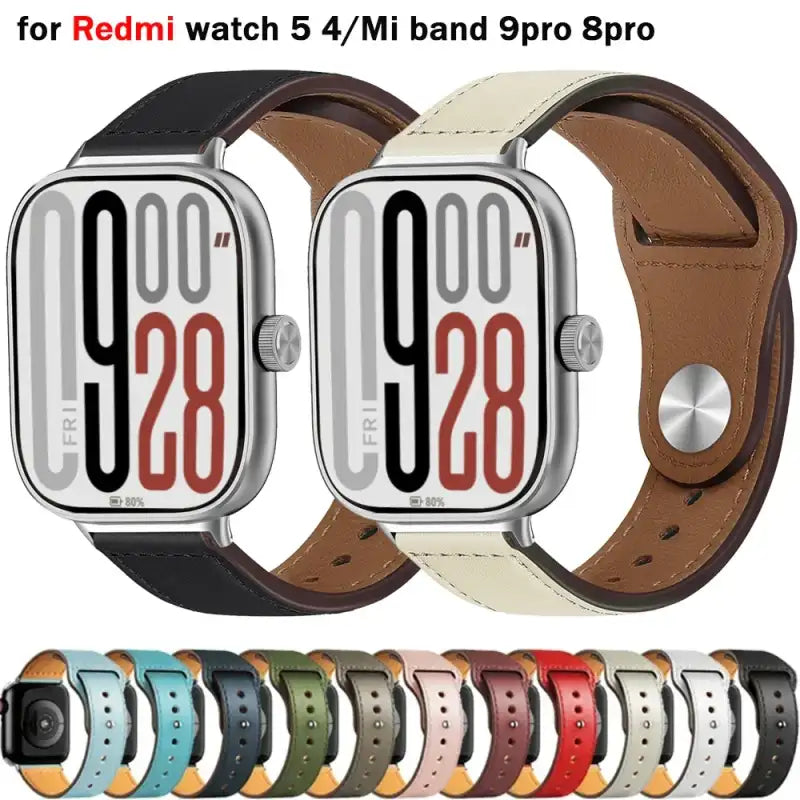 Handsome Redmi Watch Leather Band 9pro