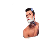 Suction-cup shaving mirrors.