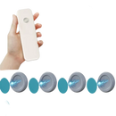 Magnetic remote control holders with Magnetix Wall Hooks, perfect invisible key organizer trendy pick