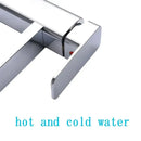 RETHME Gold faucet bathroom faucet metal stainless steel handle hot and cold mixer faucet square faucet beautiful