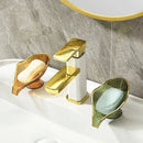 RETHME Gold faucet bathroom faucet metal stainless steel handle hot and cold mixer faucet square faucet beautiful