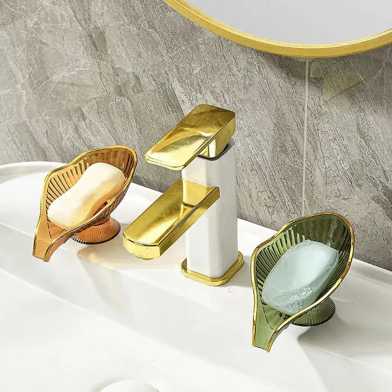 RETHME Gold faucet bathroom faucet metal stainless steel handle hot and cold mixer faucet square faucet beautiful