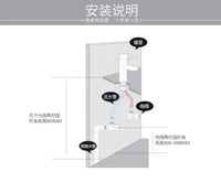 RETHME Gold faucet bathroom faucet metal stainless steel handle hot and cold mixer faucet square faucet beautiful