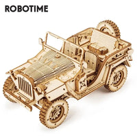 ROKR MC701 Army Jeep 3D Puzzle Kit 🚙 - default