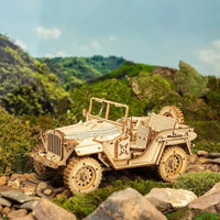 ROKR MC701 Army Jeep 3D Puzzle Kit 🚙 - default