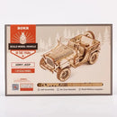 ROKR MC701 Army Jeep 3D Puzzle Kit 🚙 - default