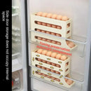 Refrigerator Egg Storage Box Kitchen Egg Box Storage Egg Box Large Capacity Dedicated Egg Carton Egg Rolling Egg