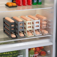 Refrigerator Egg Storage Box Kitchen Egg Box Storage Egg Box Large Capacity Dedicated Egg Carton Egg Rolling Egg