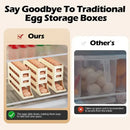 Refrigerator Egg Storage Box Kitchen Egg Box Storage Egg Box Large Capacity Dedicated Egg Carton Egg Rolling Egg