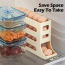 Refrigerator Egg Storage Box Kitchen Egg Box Storage Egg Box Large Capacity Dedicated Egg Carton Egg Rolling Egg