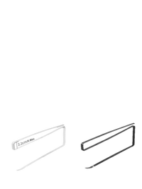 Iron hook rack with dimensions.