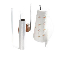 Over-the-cabinet paper towel holders.