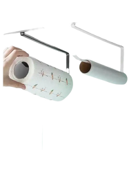 Hanging kitchen towel racks.