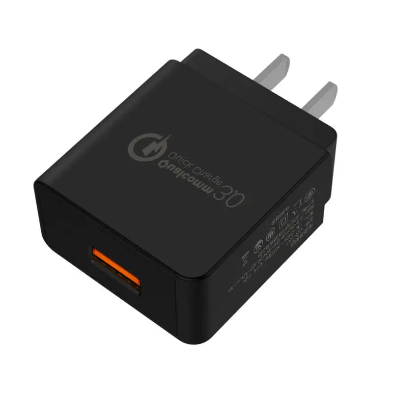 Safe & Speedy Qualcomm USB Wall Charger with Short Circuit Protection