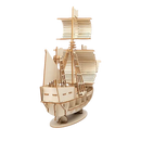 Wooden ship model.