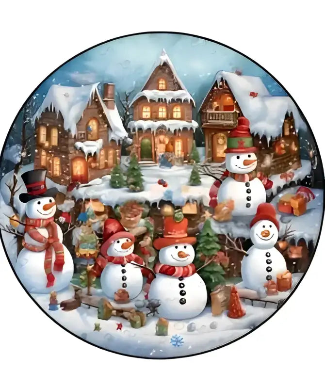Samurai Swan Snowman timber twist wooden jigsaw puzzle unique design