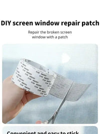 Window Screen Tape Anti-mosquito Screen Repair Subsidy Door Curtain Mosquito Net Hole Patch Repair Self-adhesive Screen