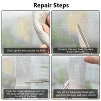 Window Screen Tape Anti-mosquito Screen Repair Subsidy Door Curtain Mosquito Net Hole Patch Repair Self-adhesive Screen