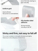Window Screen Tape Anti-mosquito Screen Repair Subsidy Door Curtain Mosquito Net Hole Patch Repair Self-adhesive Screen