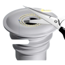 Adjustable sink drain stopper.