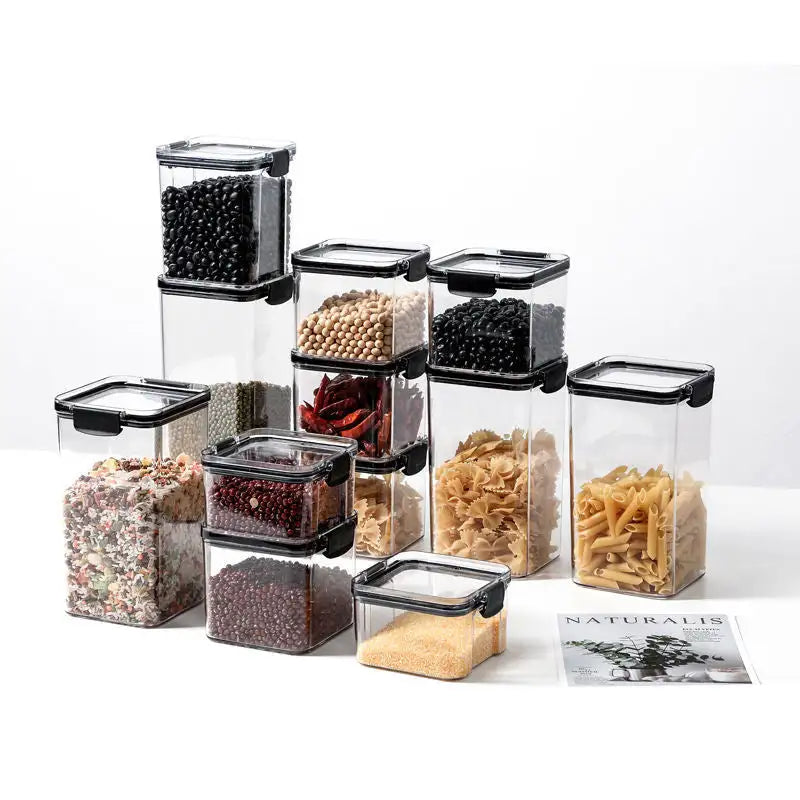 See-Through Stuff Trendy Plastic Grain Educational Containers