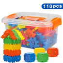 Creative 110-Piece 3D Building Blocks Set - Q110pcs 1set