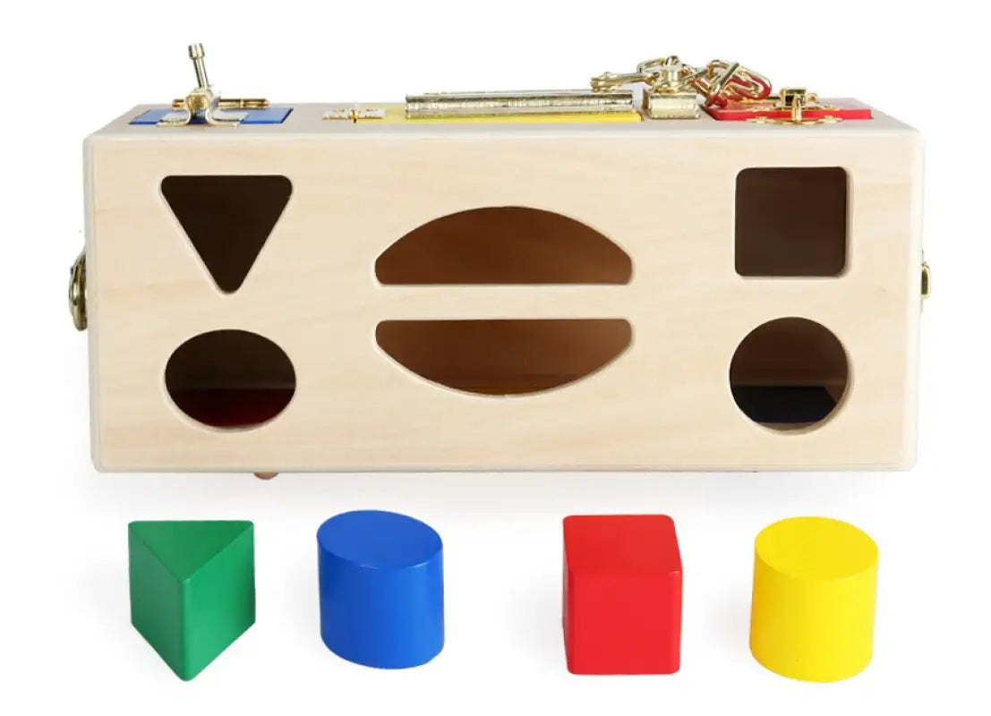 Montessori Lock Box: Skill-Building Fun Toy
