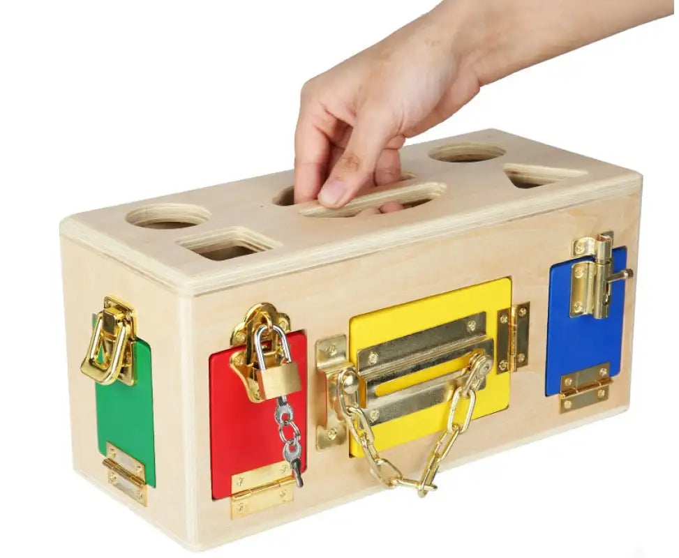 Montessori Lock Box: Skill-Building Fun Toy