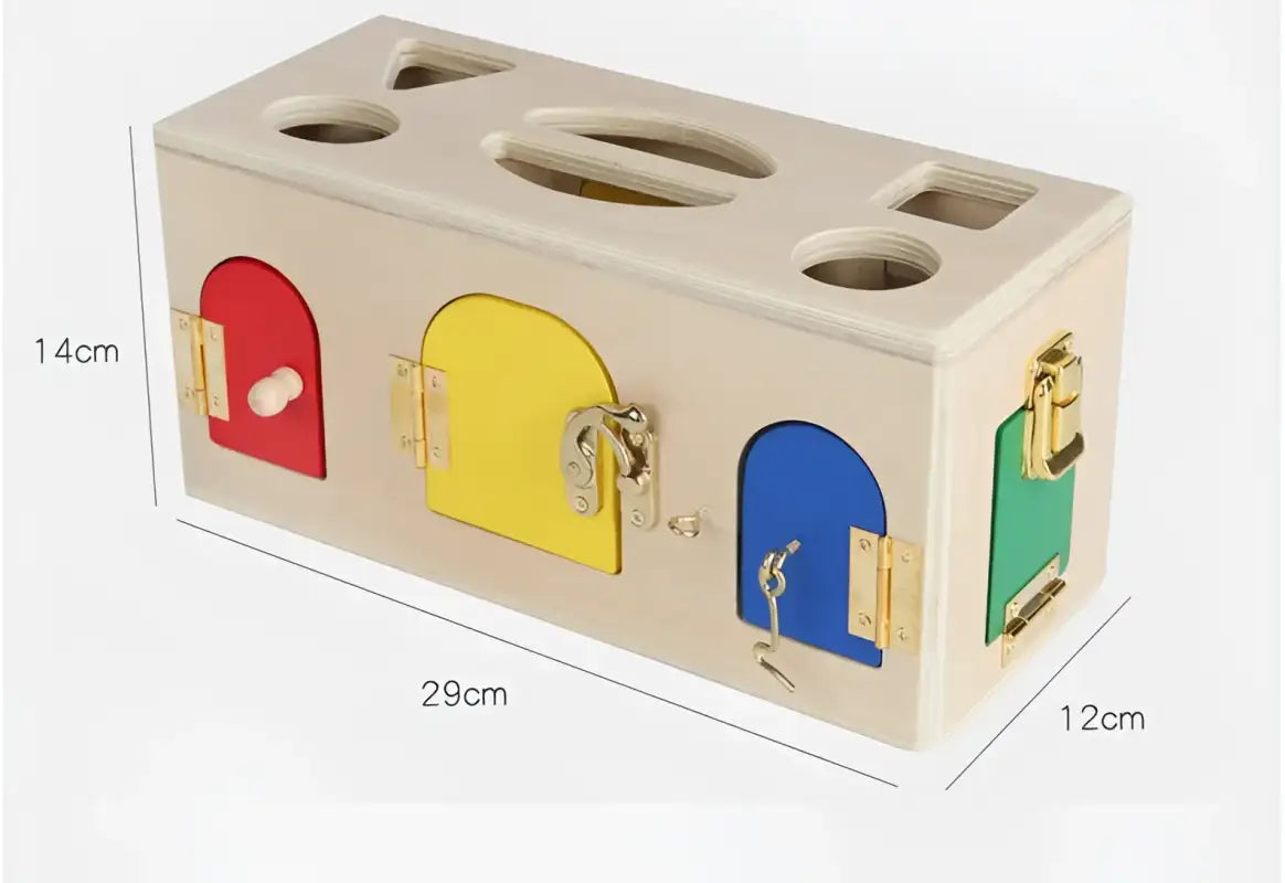 Montessori Lock Box: Skill-Building Fun Toy