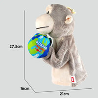 Plush Monkey Shark Boxing Toy Multi-person Fighting - Monkey Electric Boxer / 28cm