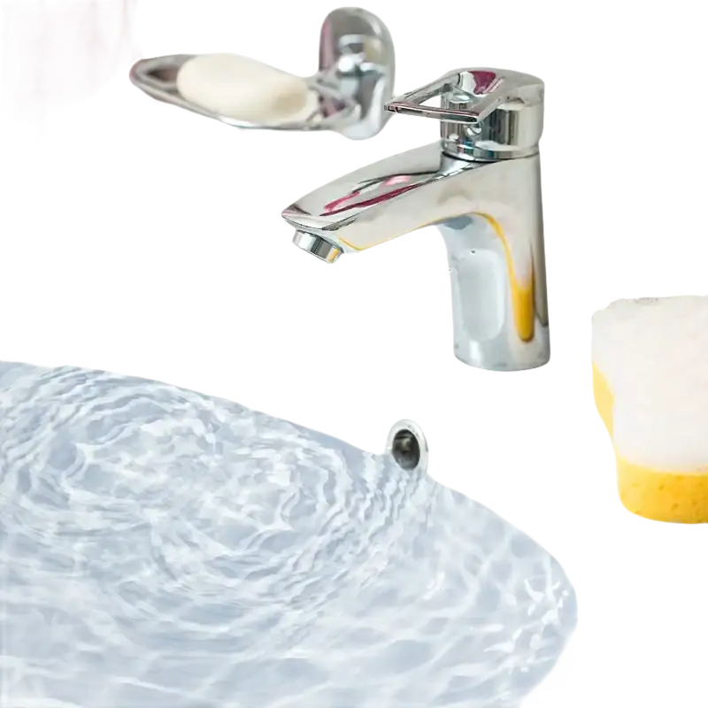 Shiny Chrome and Plastic Sink Hole Fix Ups