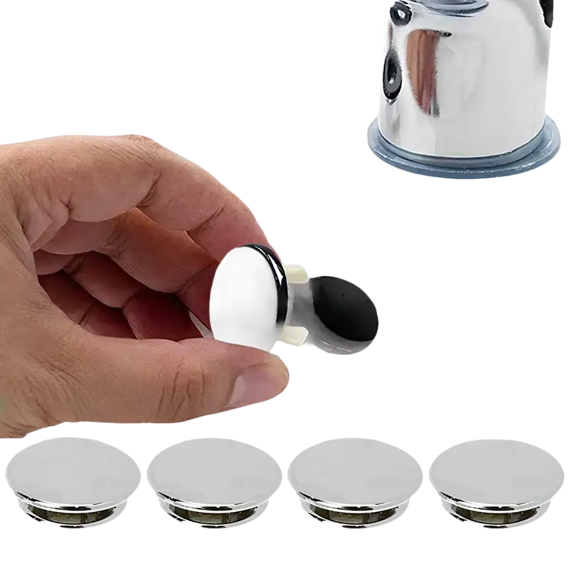 Shiny Chrome and Plastic Sink Hole Fix Ups