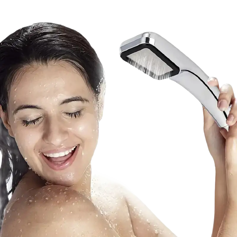 Shiny New Chrome Rainfall Shower Head