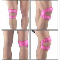 ShockGuard Active Leggings: Ultimate Protection Gear - Rose Red Free Size