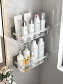 Bathroom Shelf Bathroom Towel Rack Shelves Wall Shower Shampoo Rack No Drill Shelf Bathroom Tripod Storage Rack
