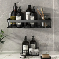 Bathroom Shelf Bathroom Towel Rack Shelves Wall Shower Shampoo Rack No Drill Shelf Bathroom Tripod Storage Rack