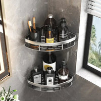 Bathroom Shelf Bathroom Towel Rack Shelves Wall Shower Shampoo Rack No Drill Shelf Bathroom Tripod Storage Rack