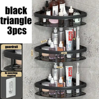 Bathroom Shelf Bathroom Towel Rack Shelves Wall Shower Shampoo Rack No Drill Shelf Bathroom Tripod Storage Rack