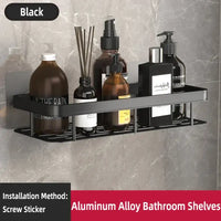 Bathroom Shelf Bathroom Towel Rack Shelves Wall Shower Shampoo Rack No Drill Shelf Bathroom Tripod Storage Rack