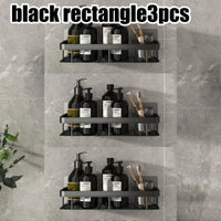 Bathroom Shelf Bathroom Towel Rack Shelves Wall Shower Shampoo Rack No Drill Shelf Bathroom Tripod Storage Rack