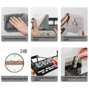 Easy installation guide for trendy bathroom shelf and kitchen storage organizer