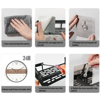 Easy installation guide for trendy bathroom shelf and kitchen storage organizer