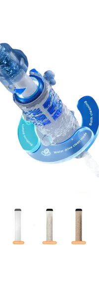 Water filter with filtration stages.