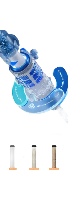 Water filter with filtration stages.